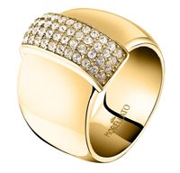 Ring Morellato Woman Vintage Bold in Steel Zircone SAZJ19016